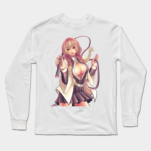 Kanroji Mitsuri Long Sleeve T-Shirt by kotchiyuuki